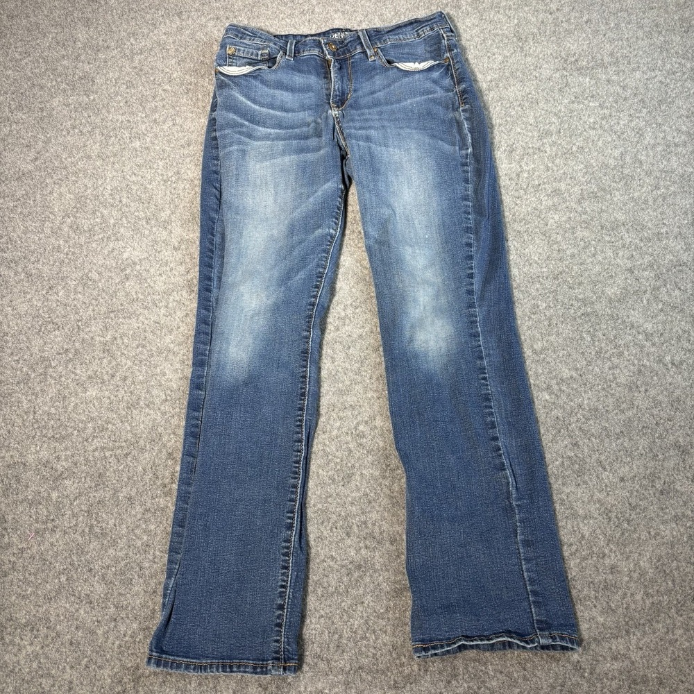 Denizen Levi Jeans Womens 10 Modern Slim (Fits 28x28) Blue Stretch Denim Classic